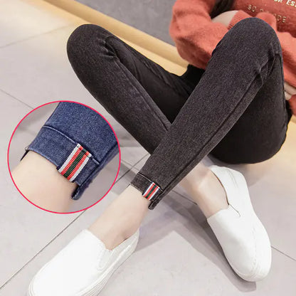 Denim Leggings for Pregnant Women